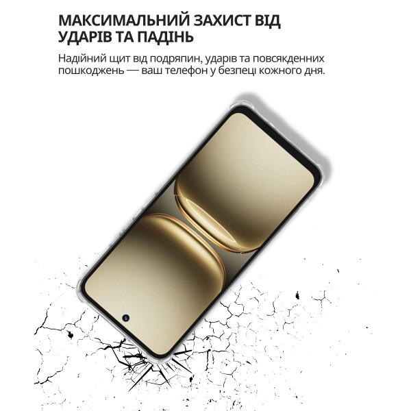 Фото - Чохол для смартфона BeCover Anti-Shock for Tecno Spark 40C 4G (KM4k) Clear (714706)