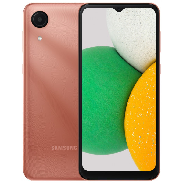 Фото - Смартфон Samsung Galaxy A03 Core 2/32Gb Copper (SM-A032FZCDSEK)