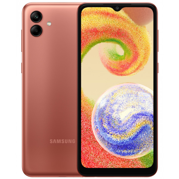 Фото - Смартфон Samsung Galaxy A04 3/32Gb Copper (SM-A045FZCDSEK)