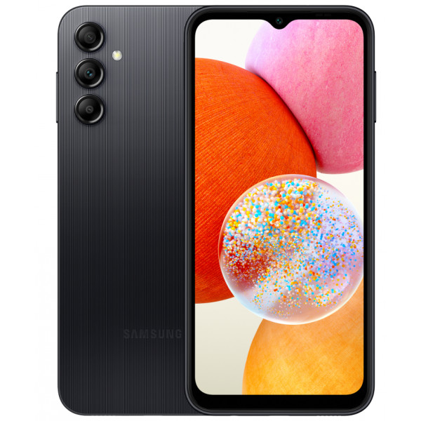 Фото - Смартфон Samsung Galaxy A14 4/64Gb Black (SM-A145FZKUSEK)