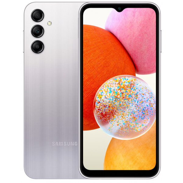 Фото - Смартфон Samsung Galaxy A14 4/128Gb Silver (SM-A145FZSVSEK)