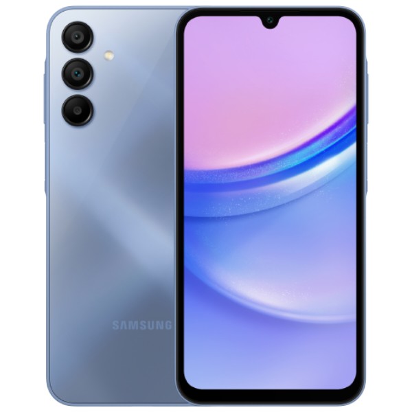 Фото - Смартфон Samsung Galaxy A15 4/128Gb Blue (SM-A155FZBDEUC)