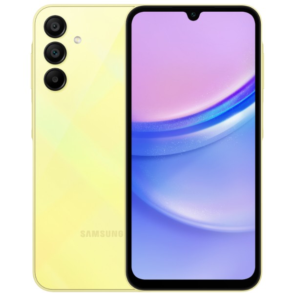 Фото - Смартфон Samsung Galaxy A15 8/256Gb Yellow (SM-A155FZYIEUC)