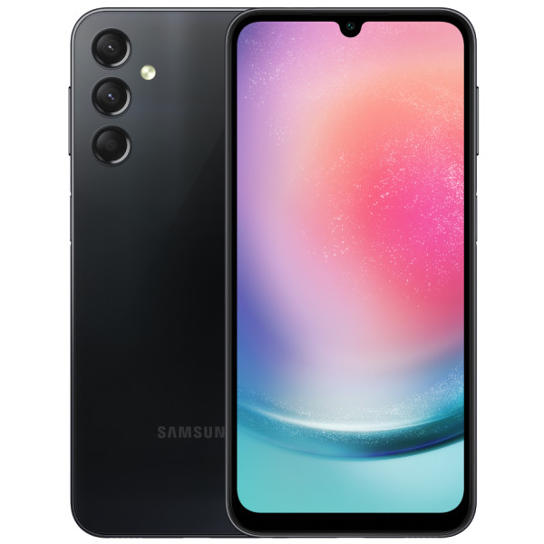 Фото - Смартфон Samsung Galaxy A24 6/128Gb Black (SM-A245FZKVSEK)
