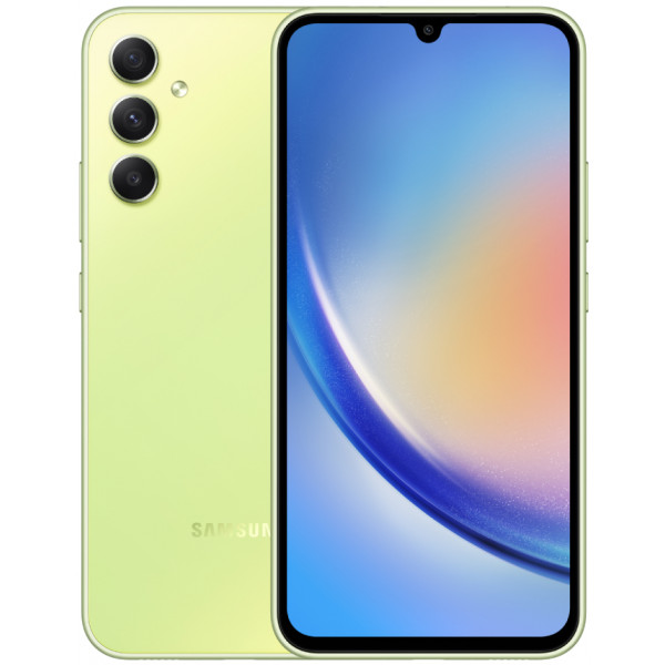 Фото - Смартфон Samsung Galaxy A34 5G 8/256Gb Awesome Lime (SM-A346ELGESEK)