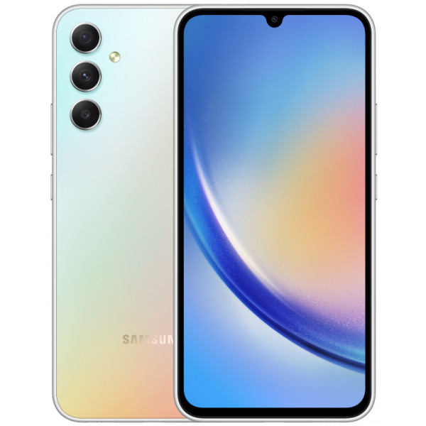Фото - Смартфон Samsung Galaxy A34 5G 8/256Gb Silver (SM-A346EZSESEK)