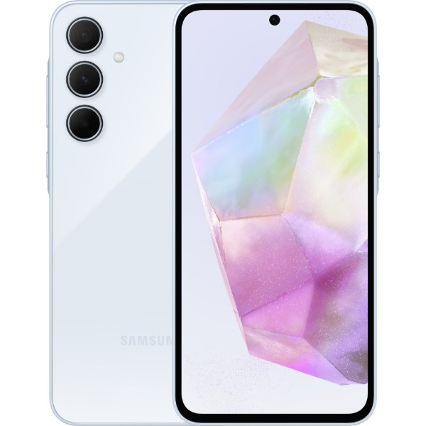 Фото - Смартфон Samsung Galaxy A35 5G 8/256Gb Awesome Iceblue (SM-A356BLBGEUC)