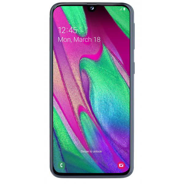 Фото - Смартфон Samsung Galaxy A40 64Gb Black (SM-A405FZKD)