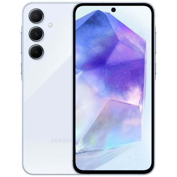 Фото - Смартфон Samsung Galaxy A55 5G 8/256Gb Awesome Iceblue (SM-A556BLBCEUC)