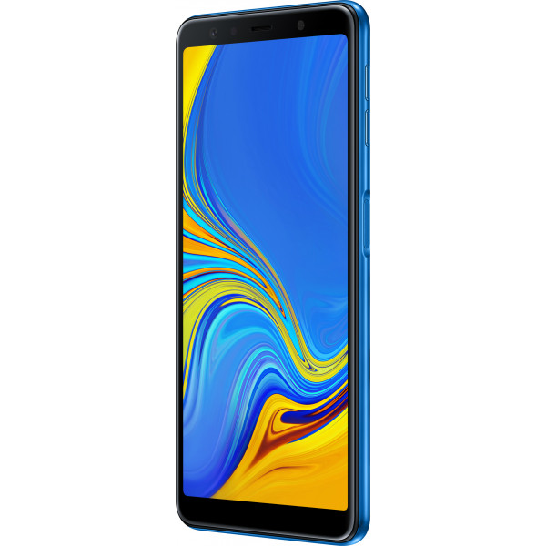 Фото - Смартфон Samsung Galaxy A7 2018 Blue (SM-A750)