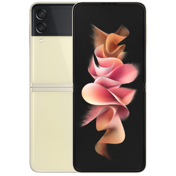 Фото - Смартфон Samsung Galaxy Flip 3 8/128Gb Cream (SM-F711BZEBSEK)