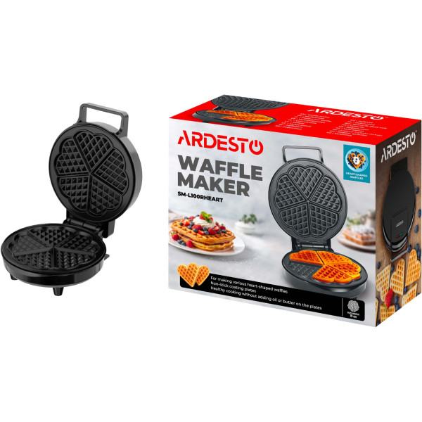 Фото - Вафельниця ARDESTO SM-L100RHEART
