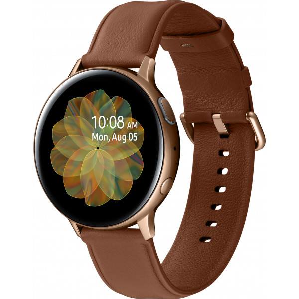 Фото - Смарт-часы Samsung Galaxy Watch Active 2 44mm Stainless Steel Gold (SM-R820NSDASEK)