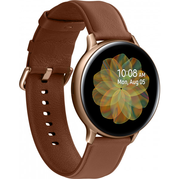 Фото - Смарт-часы Samsung Galaxy Watch Active 2 44mm Stainless Steel Gold (SM-R820NSDASEK)
