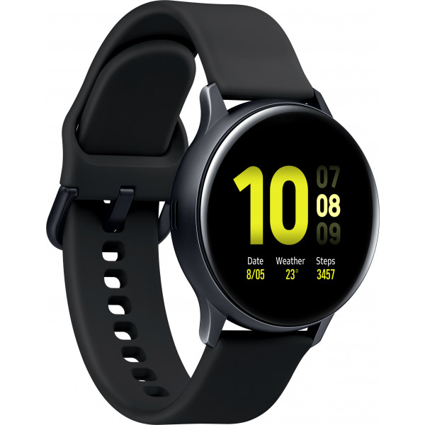 Фото - Смарт-годинник Samsung Galaxy Watch Active 2 40mm Aluminium Aqua Black (SM-R830NZKASEK)