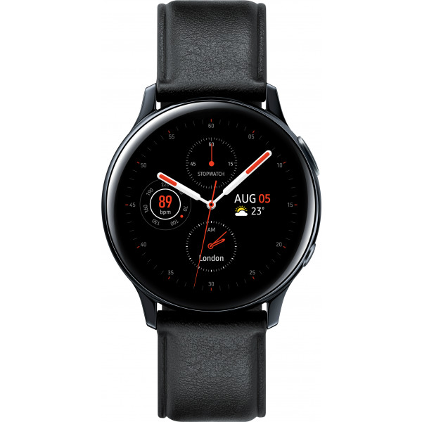 Фото - Смарт-часы Samsung Galaxy Watch Active 2 40mm Stainless Steel Black (SM-R830NSKASEK)