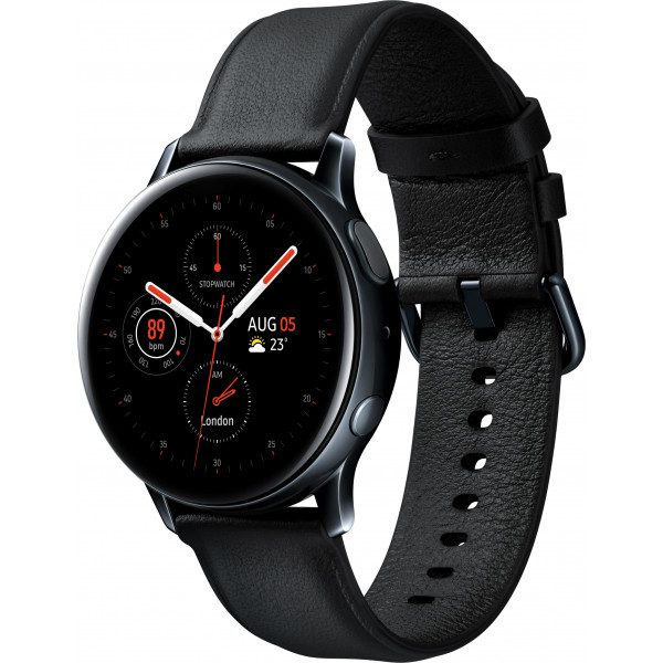 Фото - Смарт-часы Samsung Galaxy Watch Active 2 40mm Stainless Steel Black (SM-R830NSKASEK)