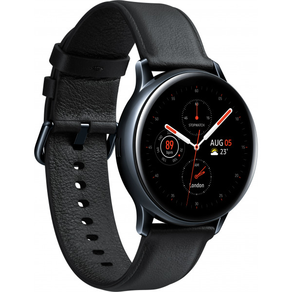 Фото - Смарт-часы Samsung Galaxy Watch Active 2 40mm Stainless Steel Black (SM-R830NSKASEK)