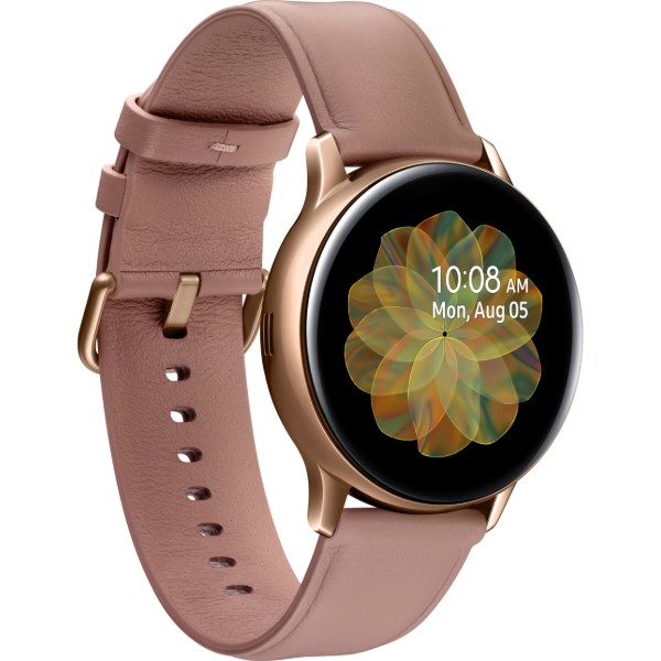 Фото - Смарт-часы Samsung Galaxy Watch Active 2 40mm Stainless Steel Gold (SM-R830NSDASEK)