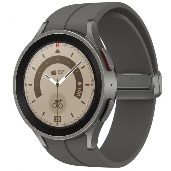 Смарт-часы Samsung Galaxy Watch 5 Pro 45mm Gray Titanium (SM Смарт-часы Samsung Galaxy Watch 5 Pro 45mm Gray Titanium (SM