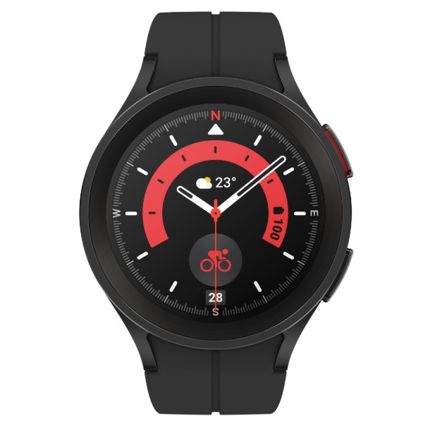Фото - Смарт-годинник Samsung Galaxy Watch 5 Pro 45mm Black Titanium (SM-R920NZKASEK)