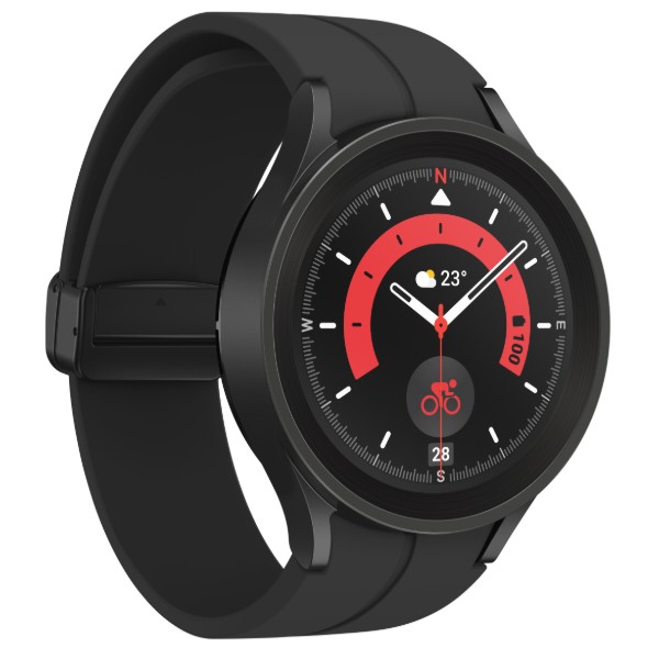 Фото - Смарт-годинник Samsung Galaxy Watch 5 Pro 45mm Black Titanium (SM-R920NZKASEK)