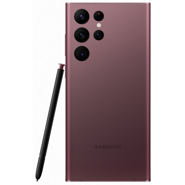 Фото - Смартфон Samsung Galaxy S22 Ultra 12/512Gb Burgundy (SM-S908BDRHSEK)