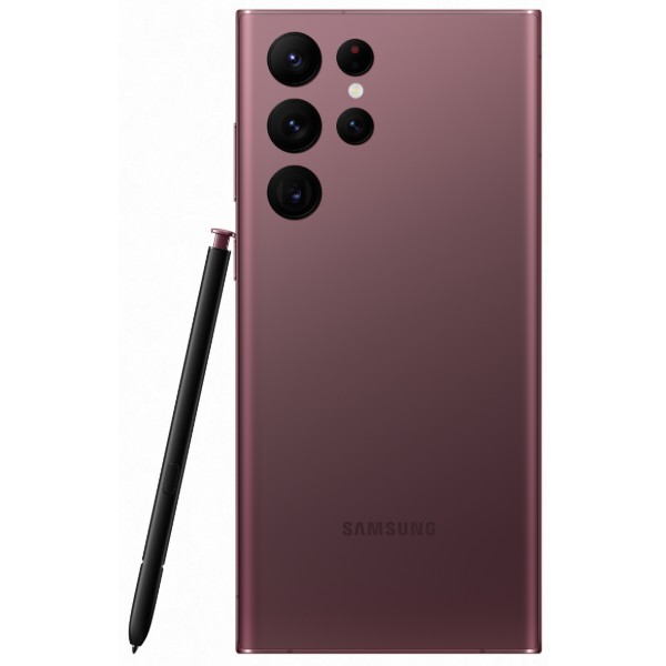 Фото - Смартфон Samsung Galaxy S22 Ultra 12/256Gb Burgundy (SM-S908BDRGSEK)