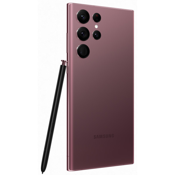 Фото - Смартфон Samsung Galaxy S22 Ultra 12/512Gb Burgundy (SM-S908BDRHSEK)