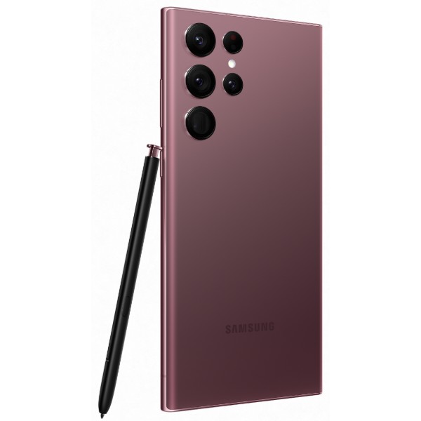 Фото - Смартфон Samsung Galaxy S22 Ultra 12/256Gb Burgundy (SM-S908BDRGSEK)