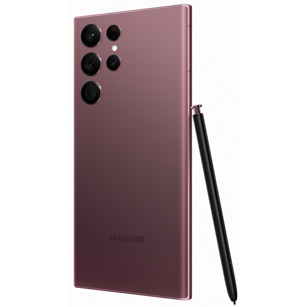 Фото - Смартфон Samsung Galaxy S22 Ultra 12/512Gb Burgundy (SM-S908BDRHSEK)