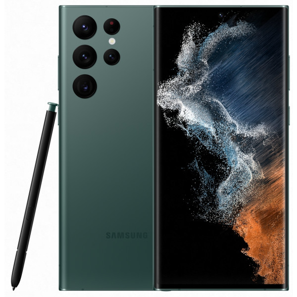Фото - Смартфон Samsung Galaxy S22 Ultra 8/128Gb Green (SM-S908BZGDSEK)
