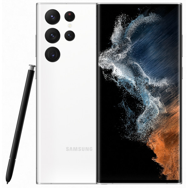 Фото - Смартфон Samsung Galaxy S22 Ultra 12/512Gb Phantom White (SM-S908BZWHSEK)