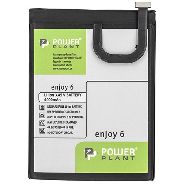 Фото - Аккумулятор для мобильного телефона PowerPlant Huawei Enjoy 6 (HB496183ECC) 4000mAh (SM150144) Фото - Аккумулятор для мобильного телефона PowerPlant Huawei Enjoy 6 (HB496183ECC) 4000mAh (SM150144)
