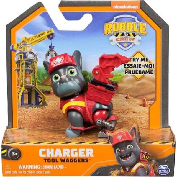 Фото - Коллекционная фигурка Rubble Crew Крепыш і команда: Заряда з механічною функцією (SM28516/8791)