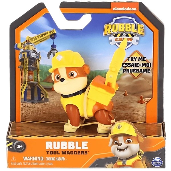 Фото - Коллекционная фигурка Rubble Crew Крепыш і команда: з механічною функцією (SM28516/8838)