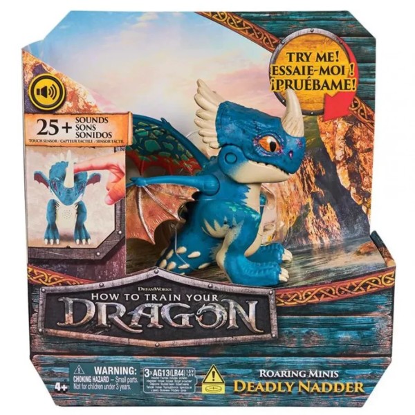 Фото - Интерактивное животное Dragons Как приручить дракона: дракон Вертлявый Верт (10см) (SM66676/6072696)