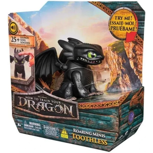 Фото - Интерактивное животное Dragons Как приручить дракона: дракон Беззубик (10см) (SM66676/6074239)
