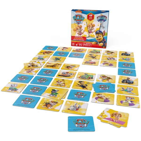 Фото - Настільна гра (3-4 роки) Spin Master Меморі Цуценячий патруль 48 карток (SM98400/6066852)