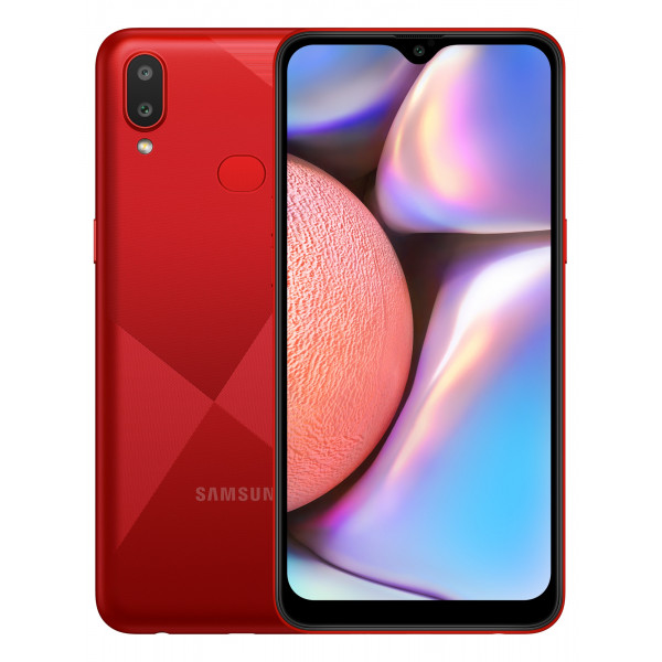 Фото - Смартфон Samsung Galaxy A10s 2/32Gb 2021 Dark Red (SM-A107FDRDSEK)