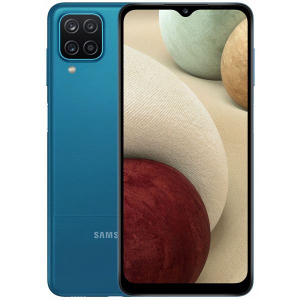 Фото - Смартфон Samsung Galaxy A12 3/32Gb Blue (SM-A127FZBUSEK)