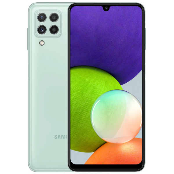 Фото - Смартфон Samsung Galaxy A22 4/64Gb Light Green (SM-A225FLGDSEK)