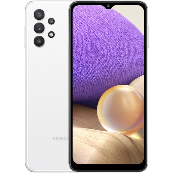 Фото - Смартфон Samsung Galaxy A32 4/64Gb White (SM-A325FZWDSEK) Фото - Смартфон Samsung Galaxy A32 4/64Gb White (SM-A325FZWDSEK)