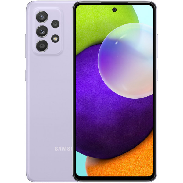 Фото - Смартфон Samsung Galaxy A52 4/128Gb Light Violet (SM-A525FLVDSEK)