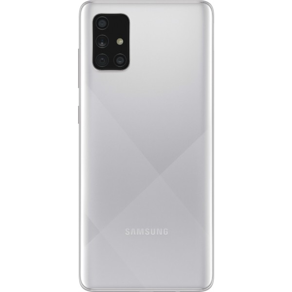Фото - Смартфон Samsung Galaxy A71 6/128Gb HazeCrush Silver (SM-A715FMSU)