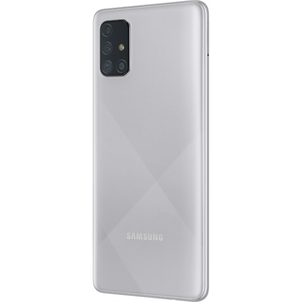 Фото - Смартфон Samsung Galaxy A71 6/128Gb HazeCrush Silver (SM-A715FMSU)