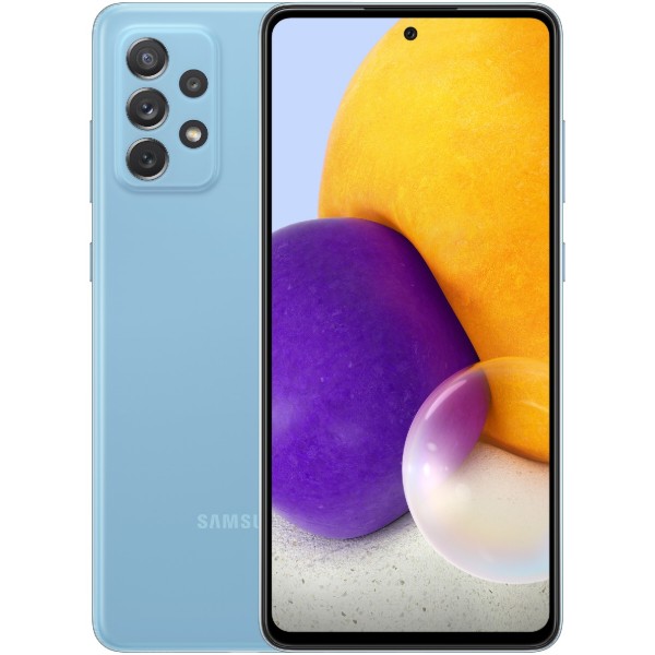 Фото - Смартфон Samsung Galaxy A72 6/128Gb Blue (SM-A725FZBDSEK)