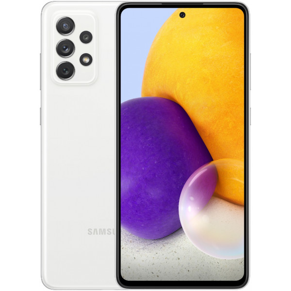 Фото - Смартфон Samsung Galaxy A72 6/128Gb White (SM-A725FZWDSEK)