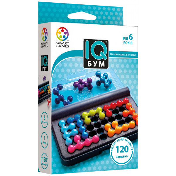 Фото - Настольная игра (5-7 лет) Smart Games IQ Бум (SG 423 UKR)