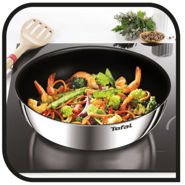 Фото - Набір посуду зі знімною ручкою Tefal L925SA14 Ingenio Emotion 10 пр.